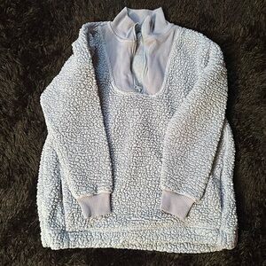 Sherpa type hoodie
